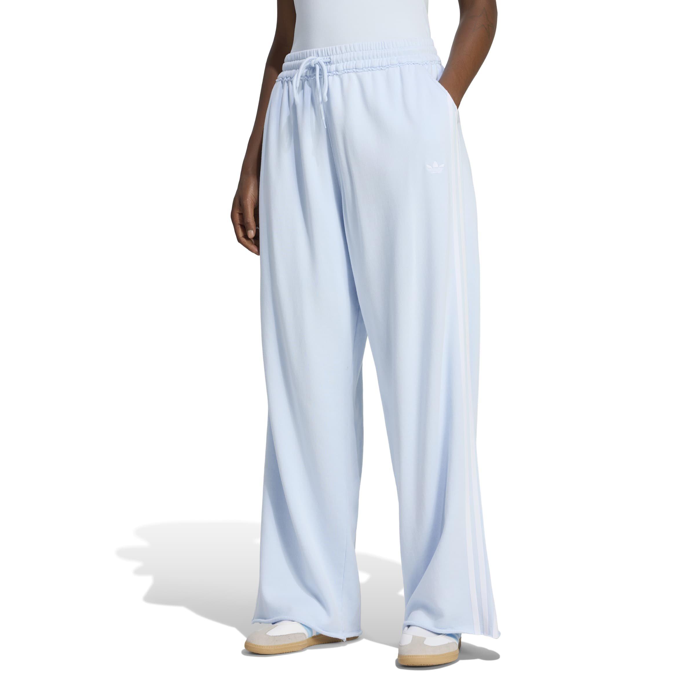adidas Originals Women's Injection graphic Loose Sweat Joggers - Lt Blue - LT BLUE